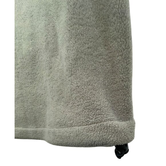 Woolrich Mens Fleece Vest Full-Zip Sleeveless Jacket L Sage Green Outdoor - Picture 12 of 12